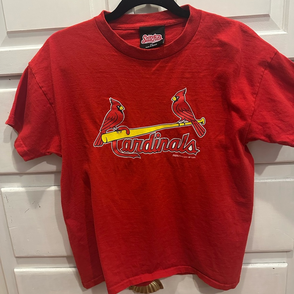 Stitches Vintage Kids St. Louis Cardinals T-Shirt YXL